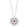 Paloma's Crown of Hearts Double row pendant