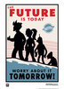 The Future is Today Giclee Print (Paper)