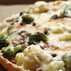 Cauliflower and broccoli tart