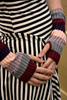 arm warmers striped