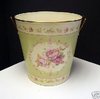 Shabby Chic Rose Waste Bin