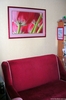 Картина(ы) с красными тюльпанами в зал