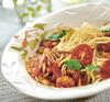 спагетти с морепродуктами