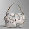 PARKER PIECED OP ART SHOULDER BAG