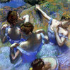 Картина Дега "Голубые тансовщицы"