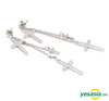 U - Know Style Three Cross Earrings