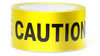 Желтый скотч "Caution"