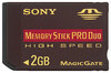 Sony Memory Stick PRO Duo 2 Gb high speed