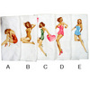 Pin Up Girl Hand Towel