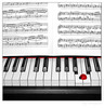 Играть на фортепиано легко с партитуры