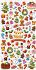 Merry Christmas Puffy Sticker Sheet