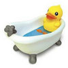 Duck soap dish