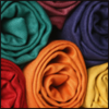 Кашемировый однотонный шарф