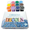 "Decola" набор глянцевых акриловых красок, 12 банок
