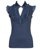Ruffle Trim Top