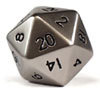 d20, металлический, большой