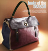 Large Muse Two Top Handle Bag in Multicolor suede