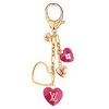 Louis Vuitton брелок для сумки "Coeurs" (цвет: розовый)