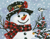 Рождественский снеговик - Christmas Snowman (99577)  Kustom Krafts