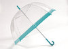 Прозрачный зонт-трость.