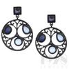 Blue Moon Merlyn's Window Earrings