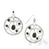 Embraceable Art Silver and Onyx Hues Earrings