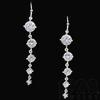 Elongated Crystal Drop Earrings