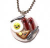 Breakfast of Champions Platter Necklace