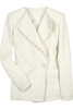 Chlo&#233; Scalloped-edge blazer