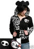 Criminal Damage Edward Scissorhands Panda Hoodie