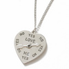 Love-o-meter Necklace - Silver