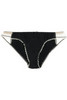 Miu Miu  Silk two-tone briefs