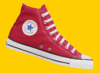 красные кеды Converse