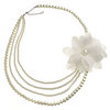 Corsage Pearl Necklace