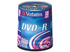 DVD-R Verbatim 16x 100шт. круглая упаковка