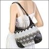 The Sak Handbags Shelby Knit With Leather Trim Hobo