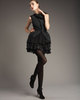 Alice + Olivia Ruffle Dress with Removable Vest