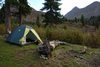 Поехать на природу с палатками в выходные