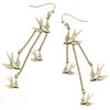 Floating Swallow Drop Earrings. Accessorize