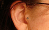 Tragus piercing