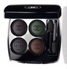 палетка теней Les Folies Noires черной коллекции Chanel