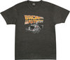 Distressed Delorean Back To The Future t-shirt