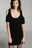 Scorpio Rising Split Shoulder Tee Dress