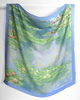 Silk Scarf, w/ Monet's "Water Lilies"