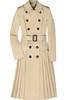 Burberry Prorsum  Pleated skirt trenchcoat