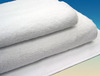 Белые махровые полотенца