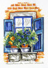 Permin, Blue Flowers by the Window  Product No. 42302