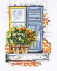 Permin, Yellow Flowers by the Window  Product No. 42301