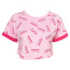 Barbie Logo Crop Tee