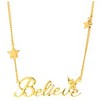 Disney Couture Tink "Believe" Necklace
